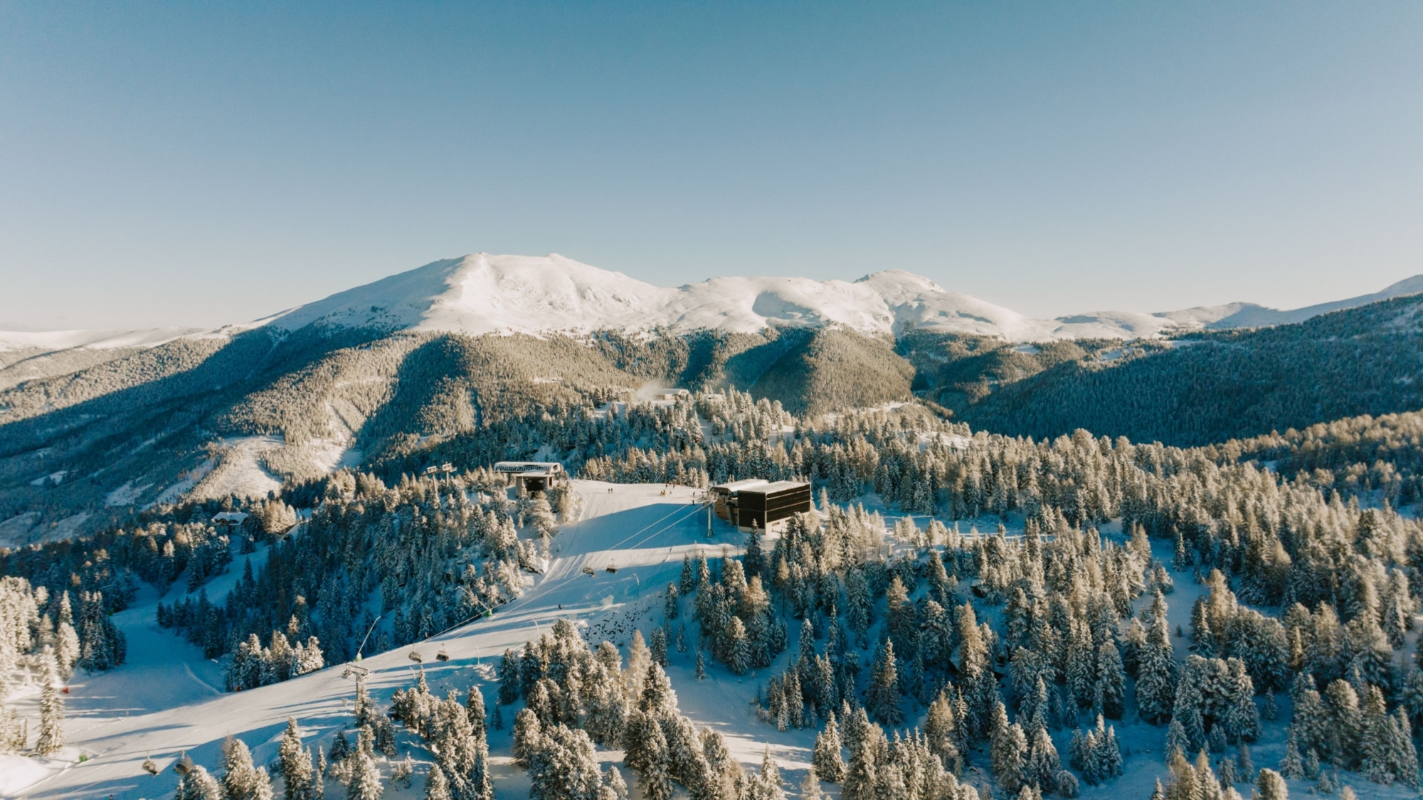 Blick auf die Turracher Höhe