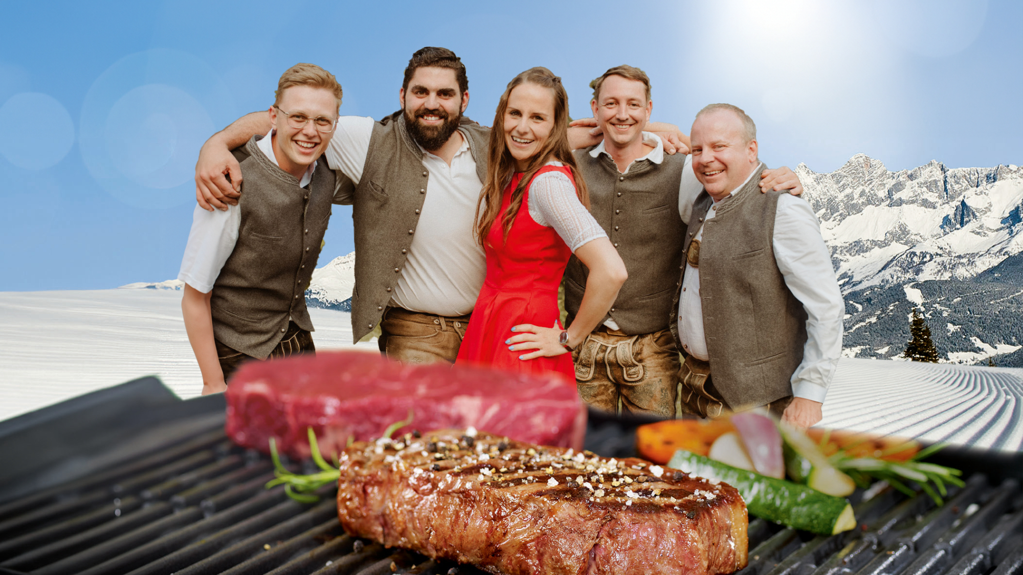 Am 14. März 2026 wird auf der Krummholzhütte wieder gegrillt, gelacht & genossen! Live-Grillshow mit Thomas Wieser, Weinverkostung & Musik von „Durch & Durch“ – auf 1.870 m Seehöhe. Genuss am Teller – Power für die Piste!