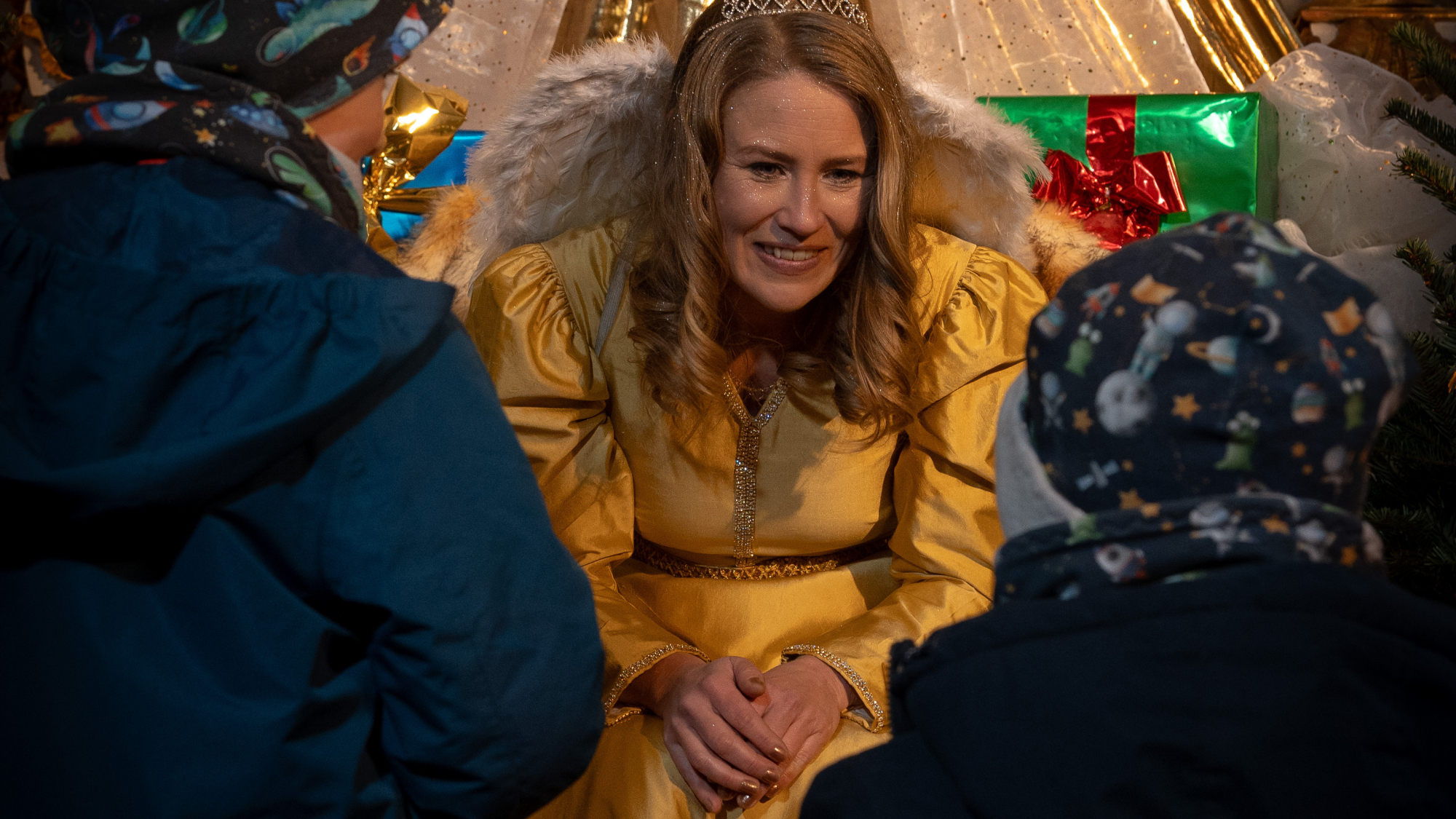 Christkind beim Gollinger Weihnachtsmärchen