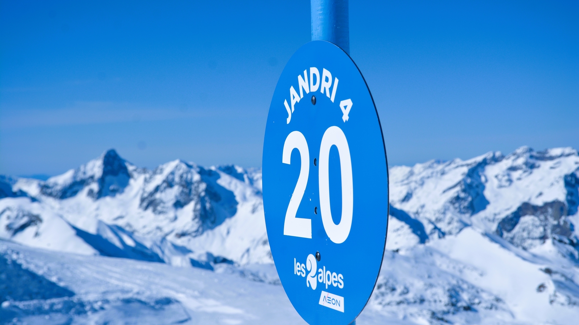 Die Jandri in Les 2 Alpes ist eine der längsten Pisten der Alpen