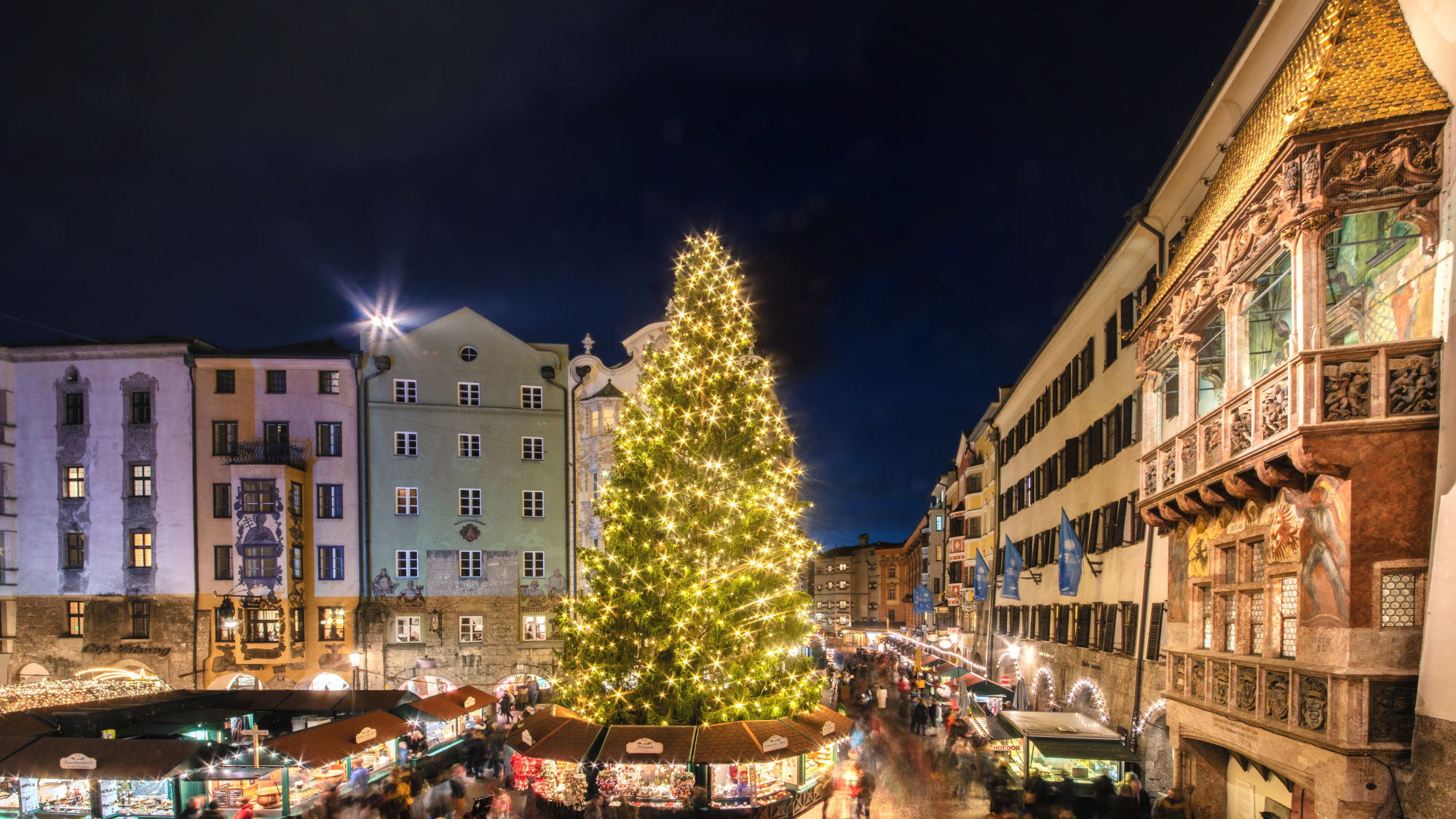 Christkindlmarkt in der Innsbrucker Altstadt