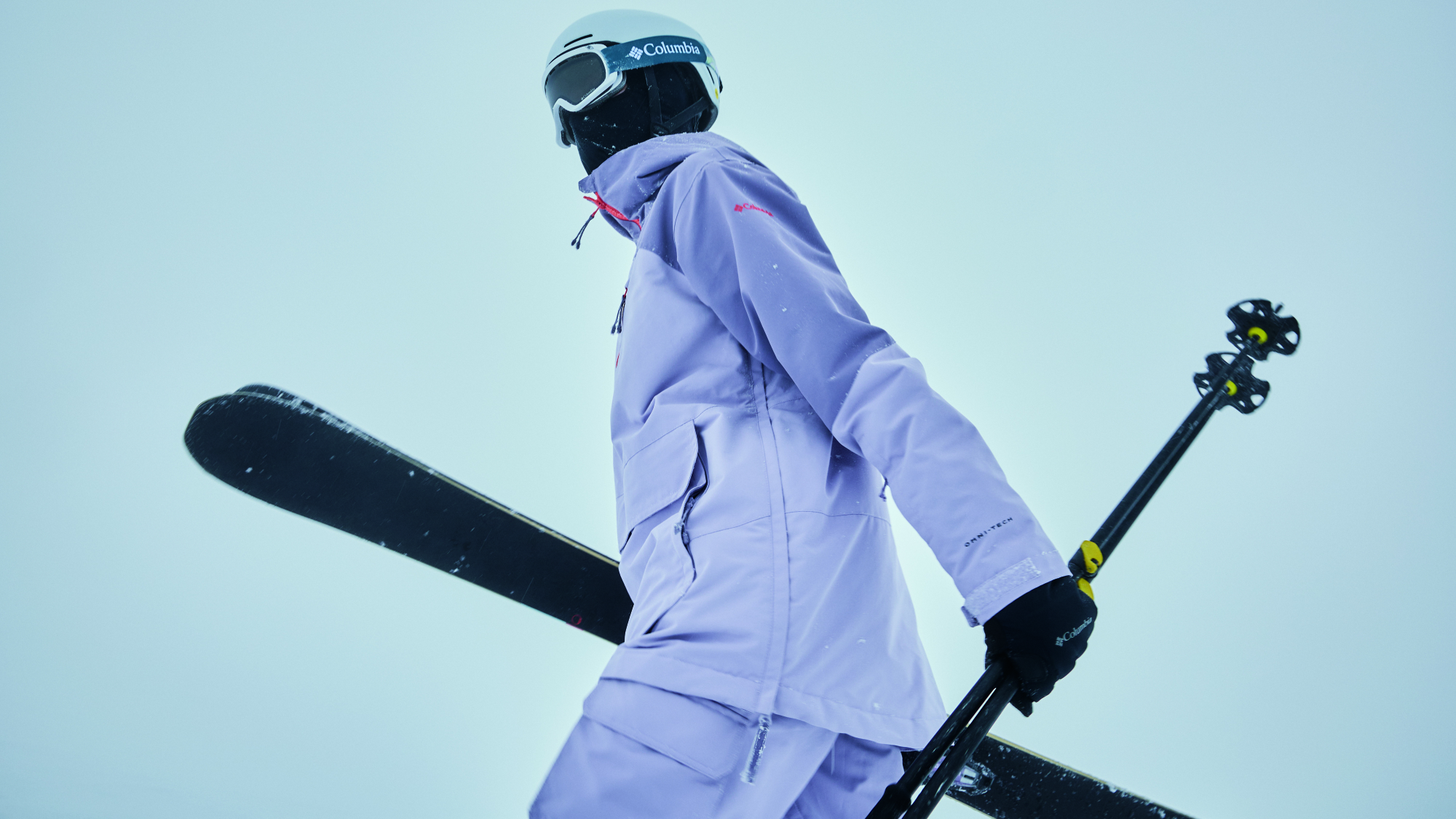 Skifahren mit Columbia