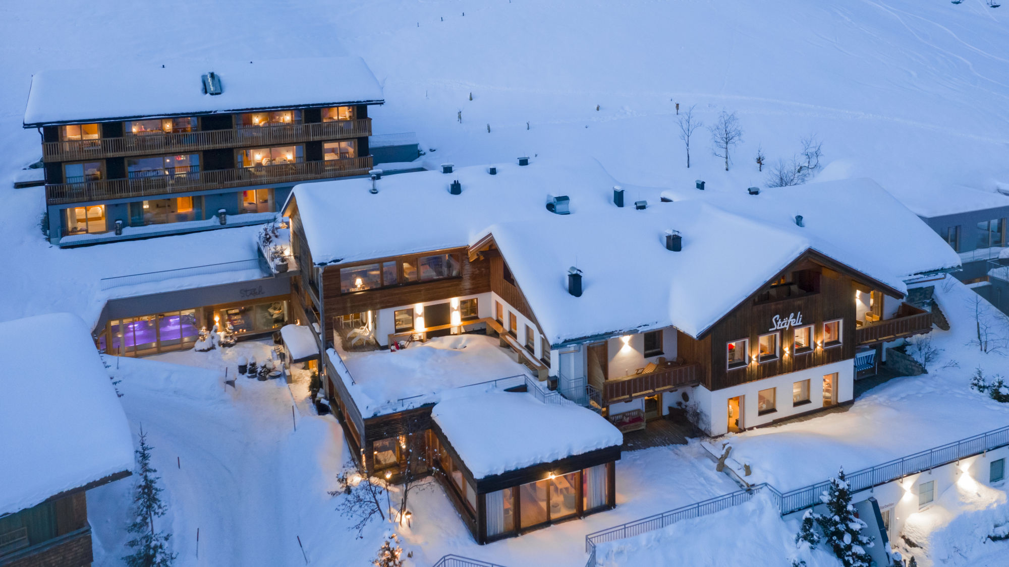 Aussenansicht des Hotel Stäfeli in Zug