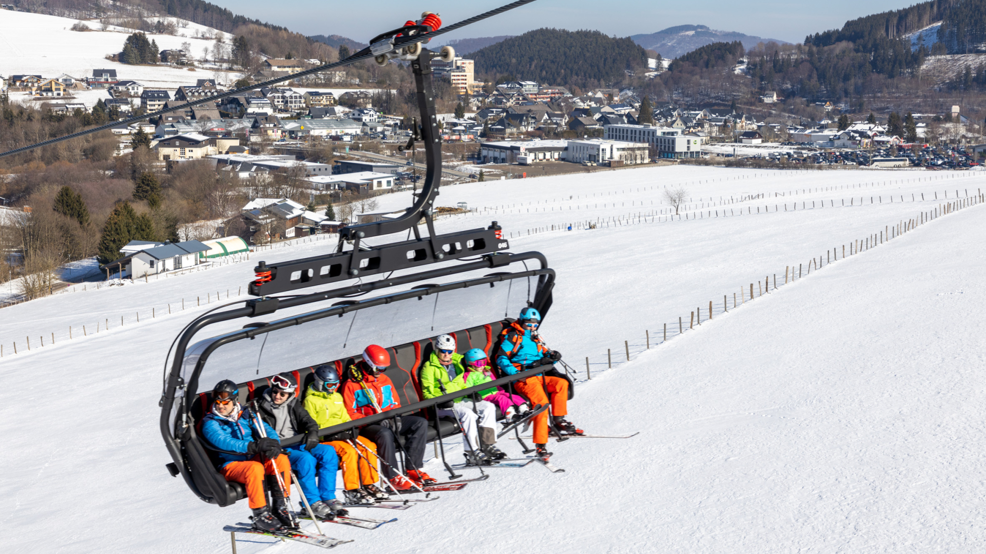 Sessellift im Skigebiet Willingen