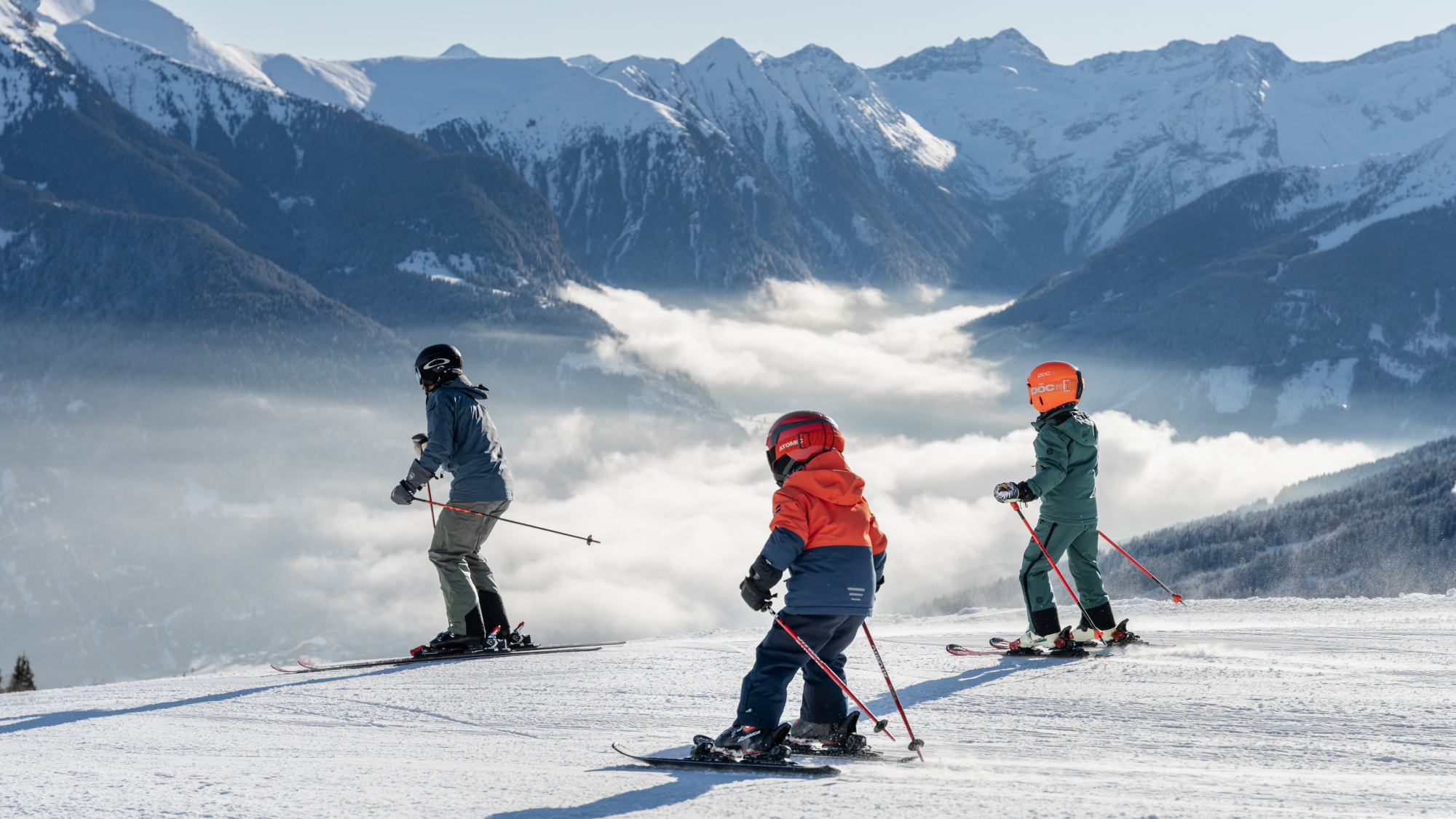 Skifahren auf der Schlossalm