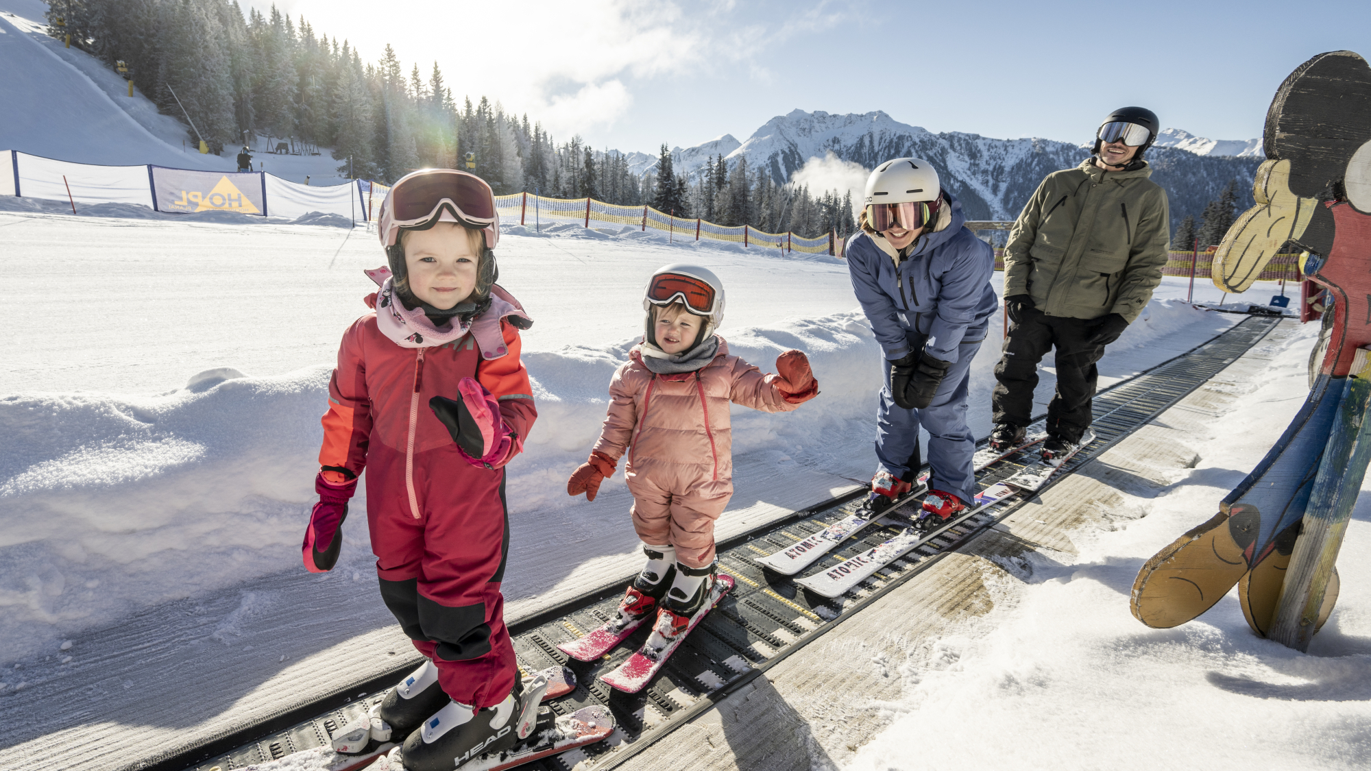 Zauberteppich fahren in Schladming-Dachstein
