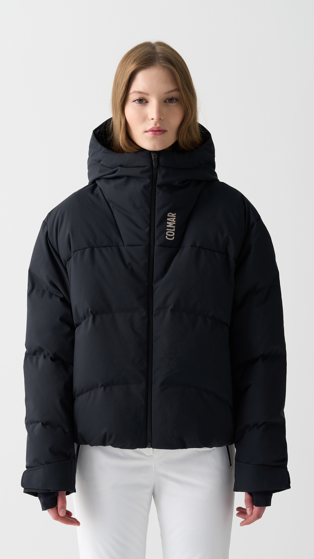 Kurze Ski-Daunenjacke