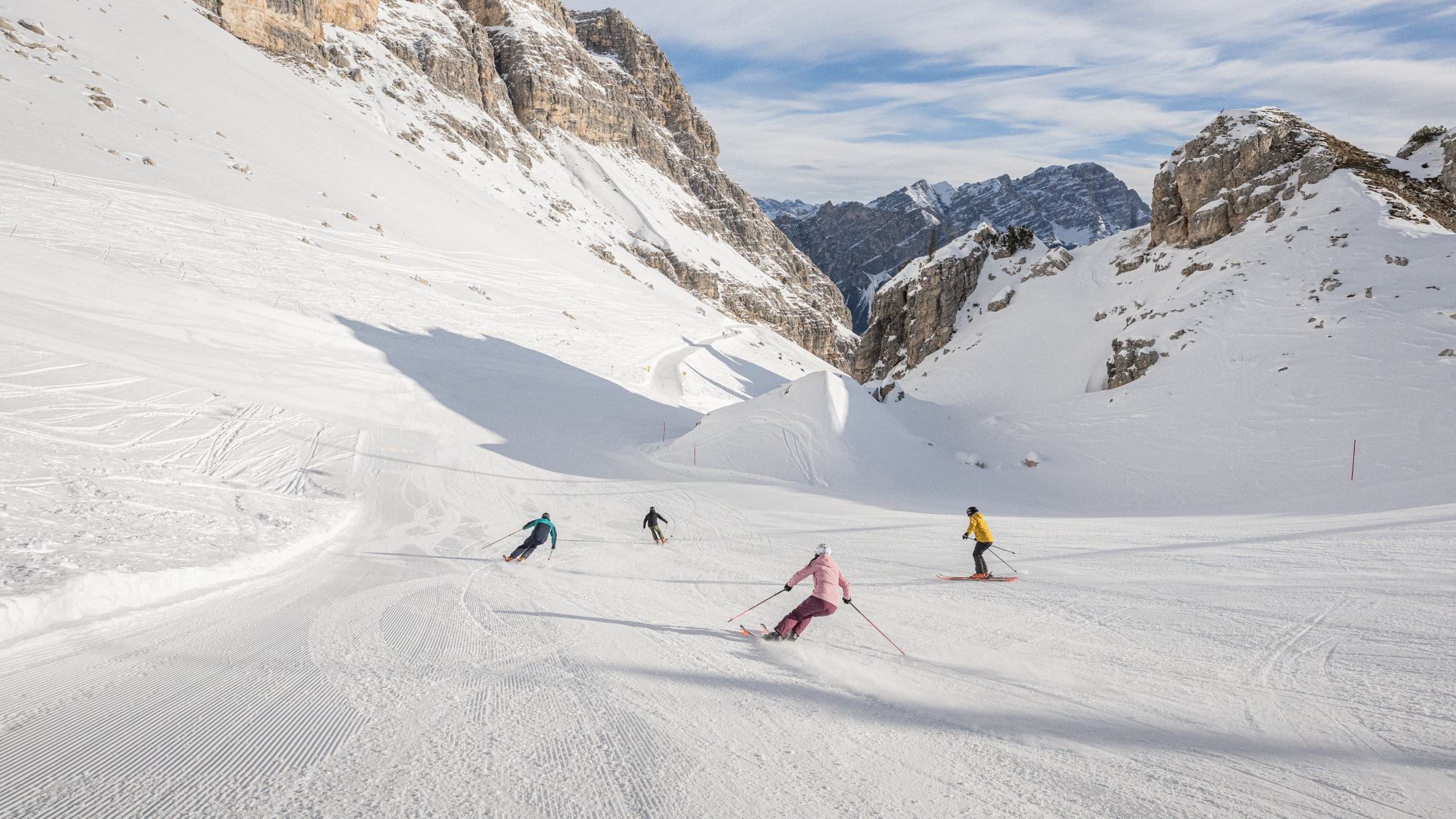 Skifahren im Skiverbund Dolomiti Superski