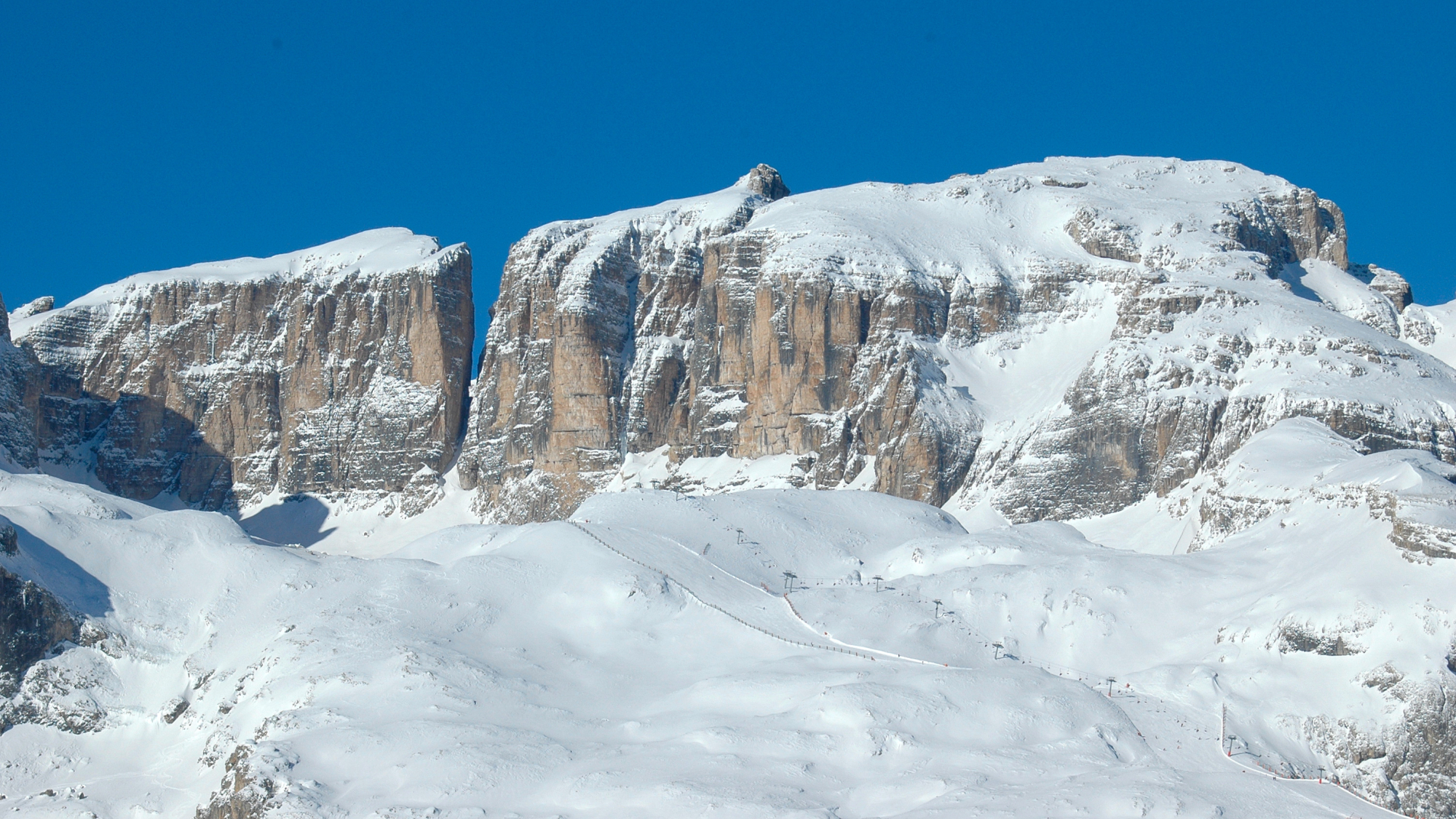 Kessel des Vallon am Ostrand des Sella-Stocks rühmten viele bekannte Kletterer, deren spektakuläre Routen heute als wahre Klassiker gelten