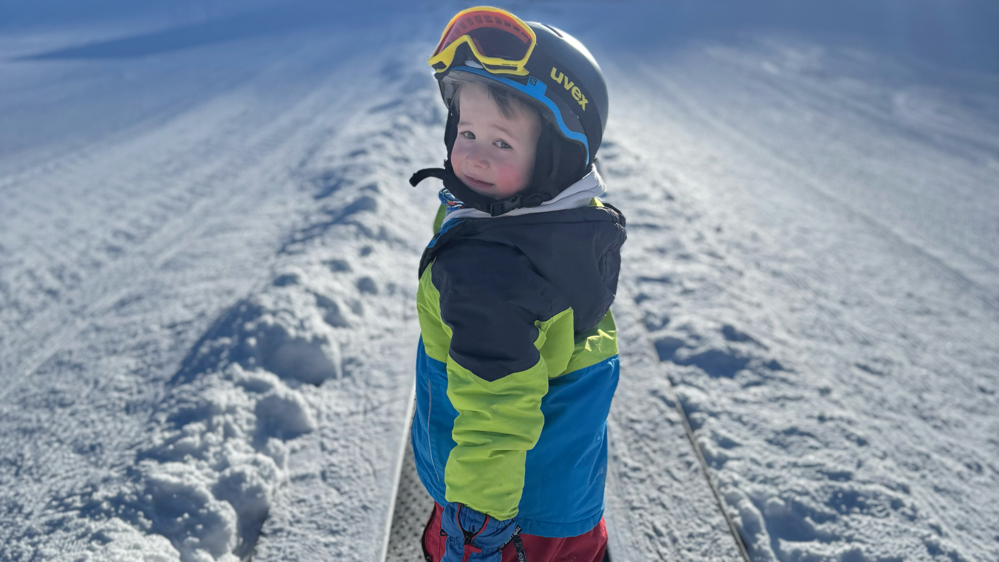 Auf dem Förderband im King Serli's Kinderland