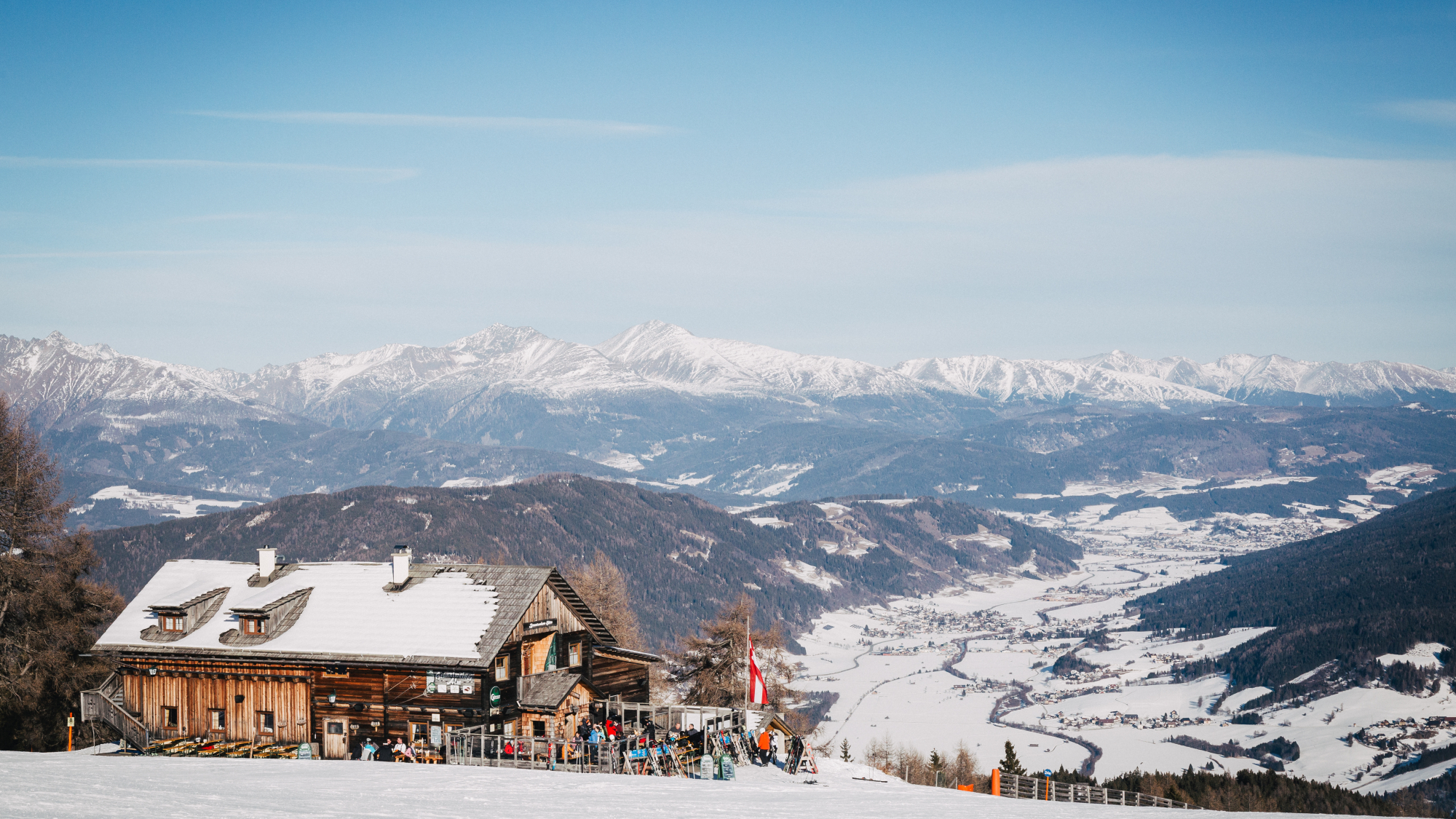 Blick auf die Branntweineralm
