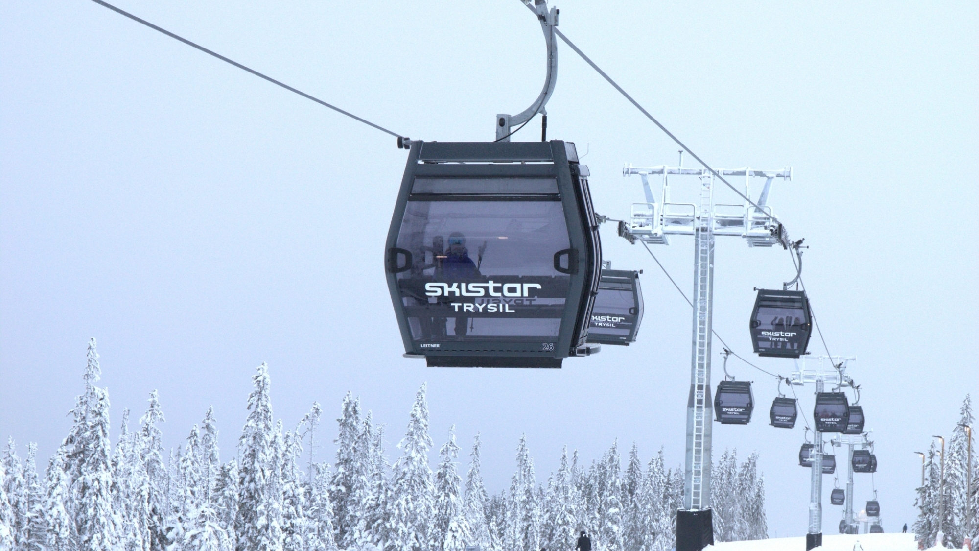 10er-Kabinenbahn Trysilgondolen in Trysil