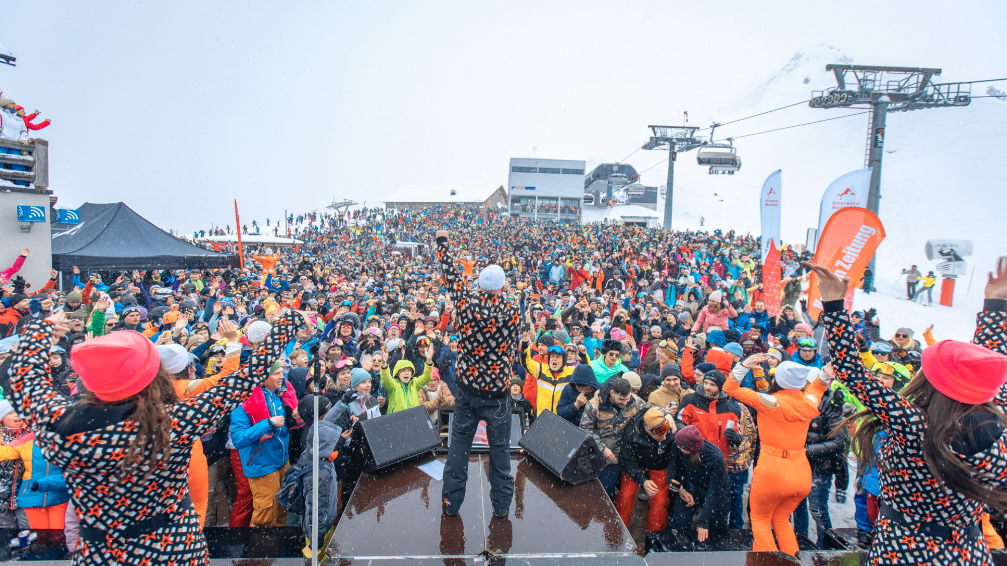 DJ Ötzi in der Silvretta Montafon