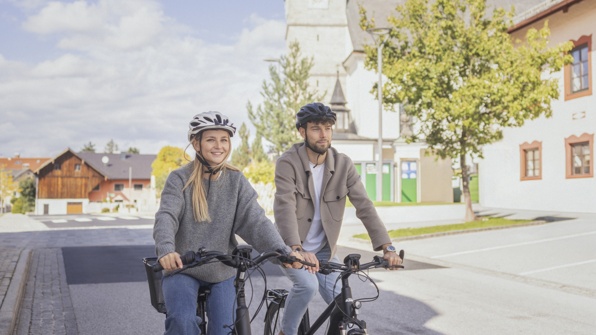 Fahrradfahren in und um Eugendorf