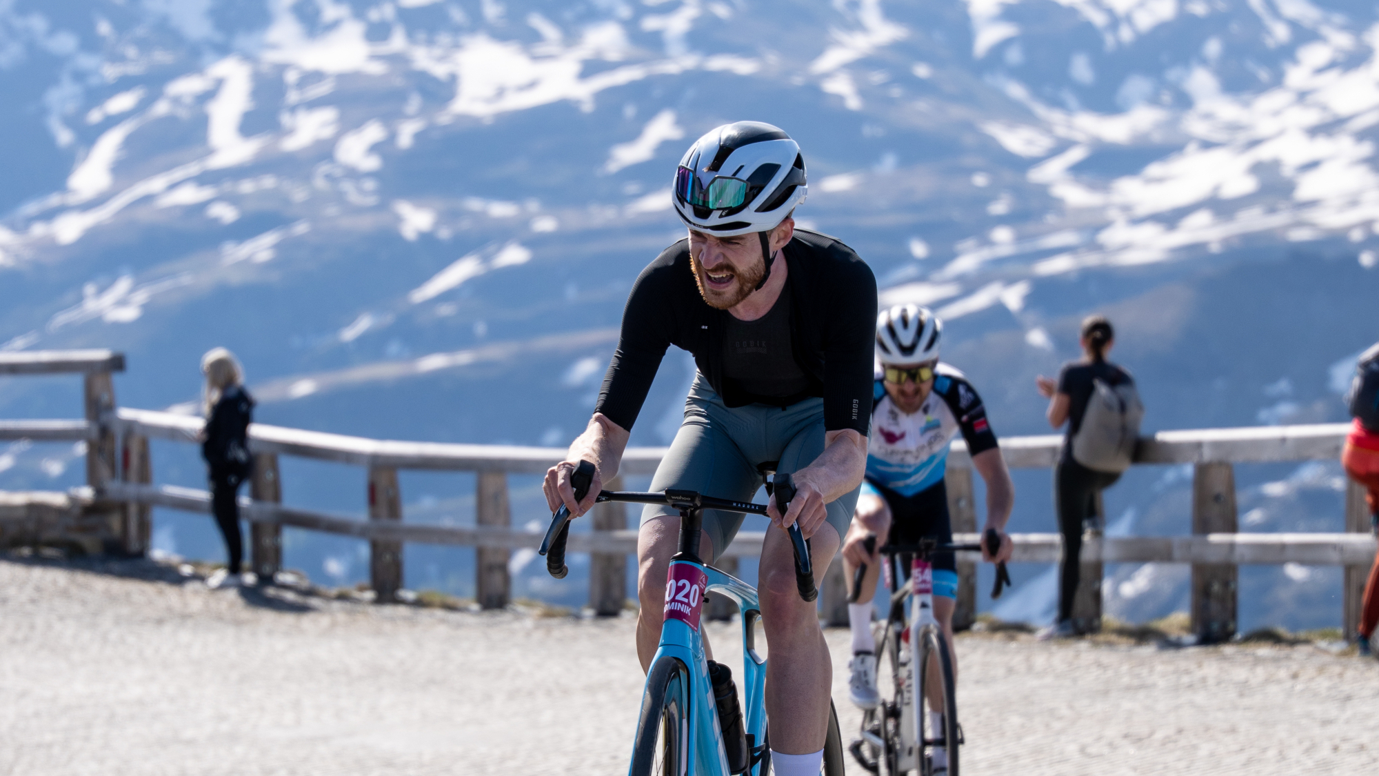 Teilnehmer beim Glocknerkönig