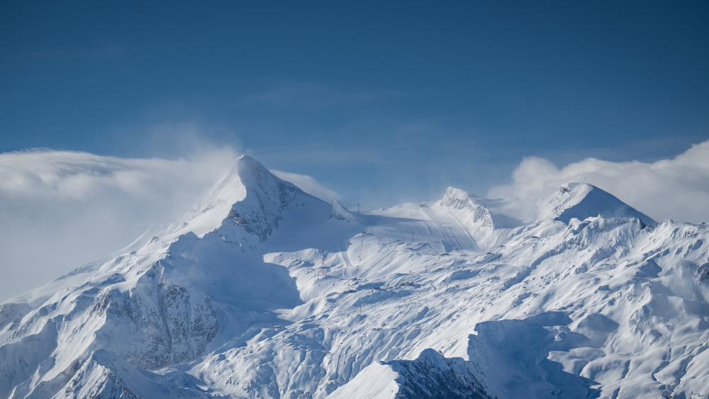 Aussicht auf das Kitzsteinhorn