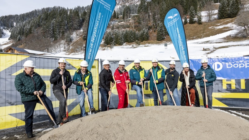 Spatenstich zur neuen Walmendingerhornbahn