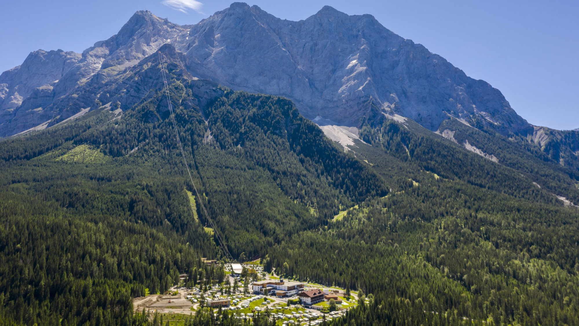 Naturnahes Luxuscamping im Zugspitz Resort