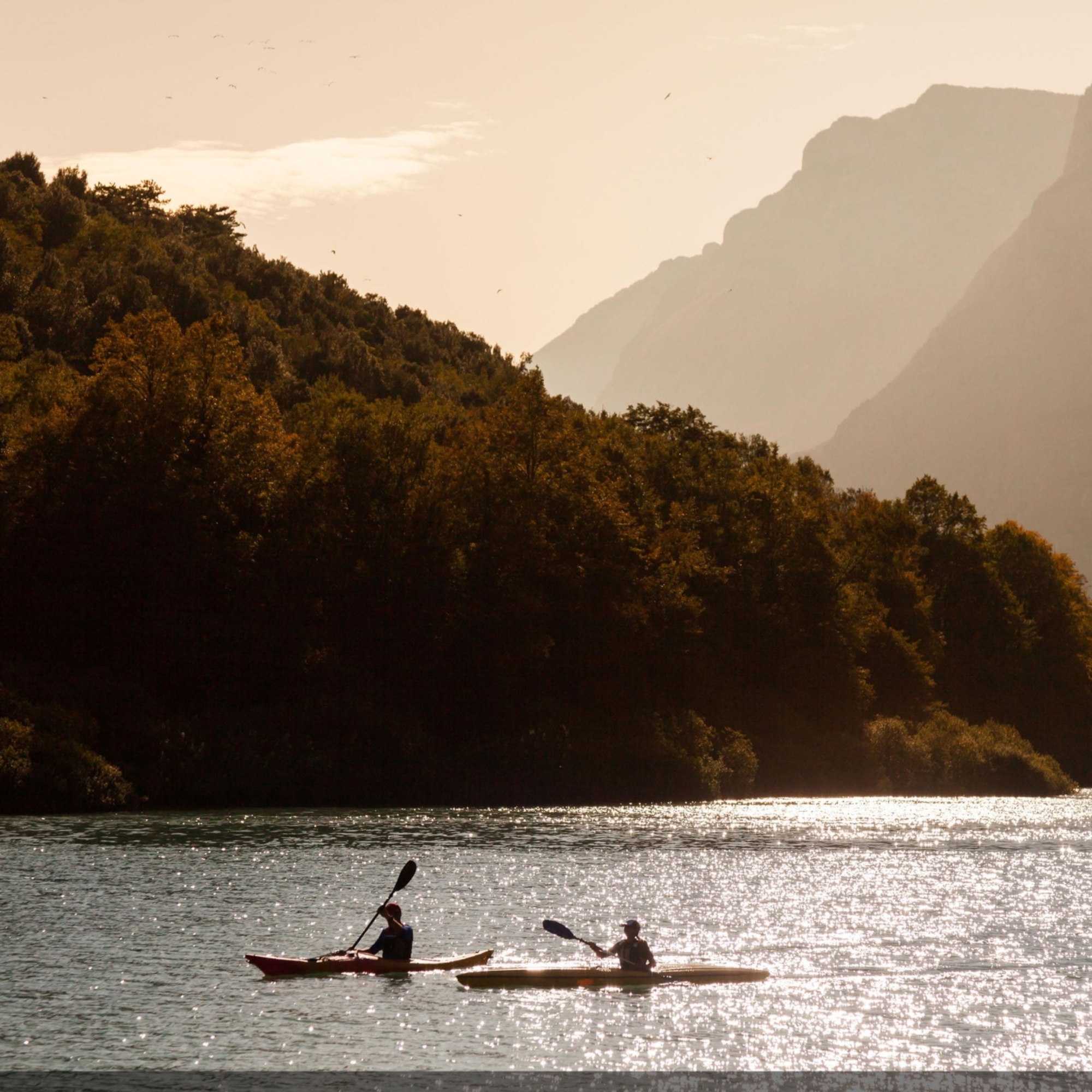 Kanufahren im Trentino