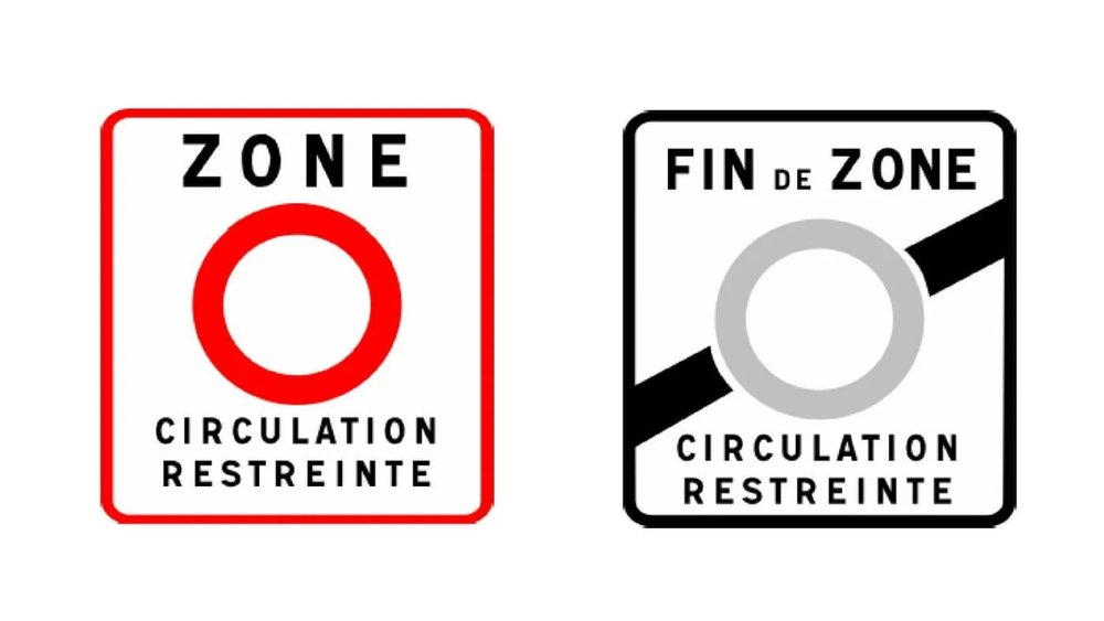 Anfang und Ende der Umweltzonen in Frankreich