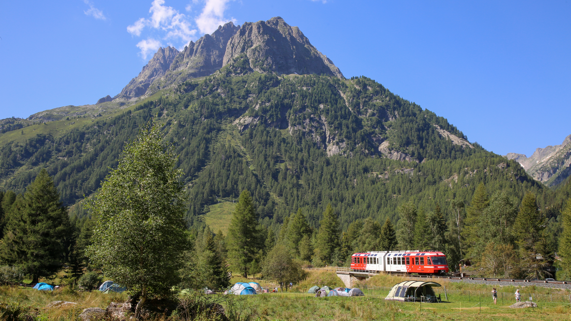 Mont-Blanc Express a Vallorcine
