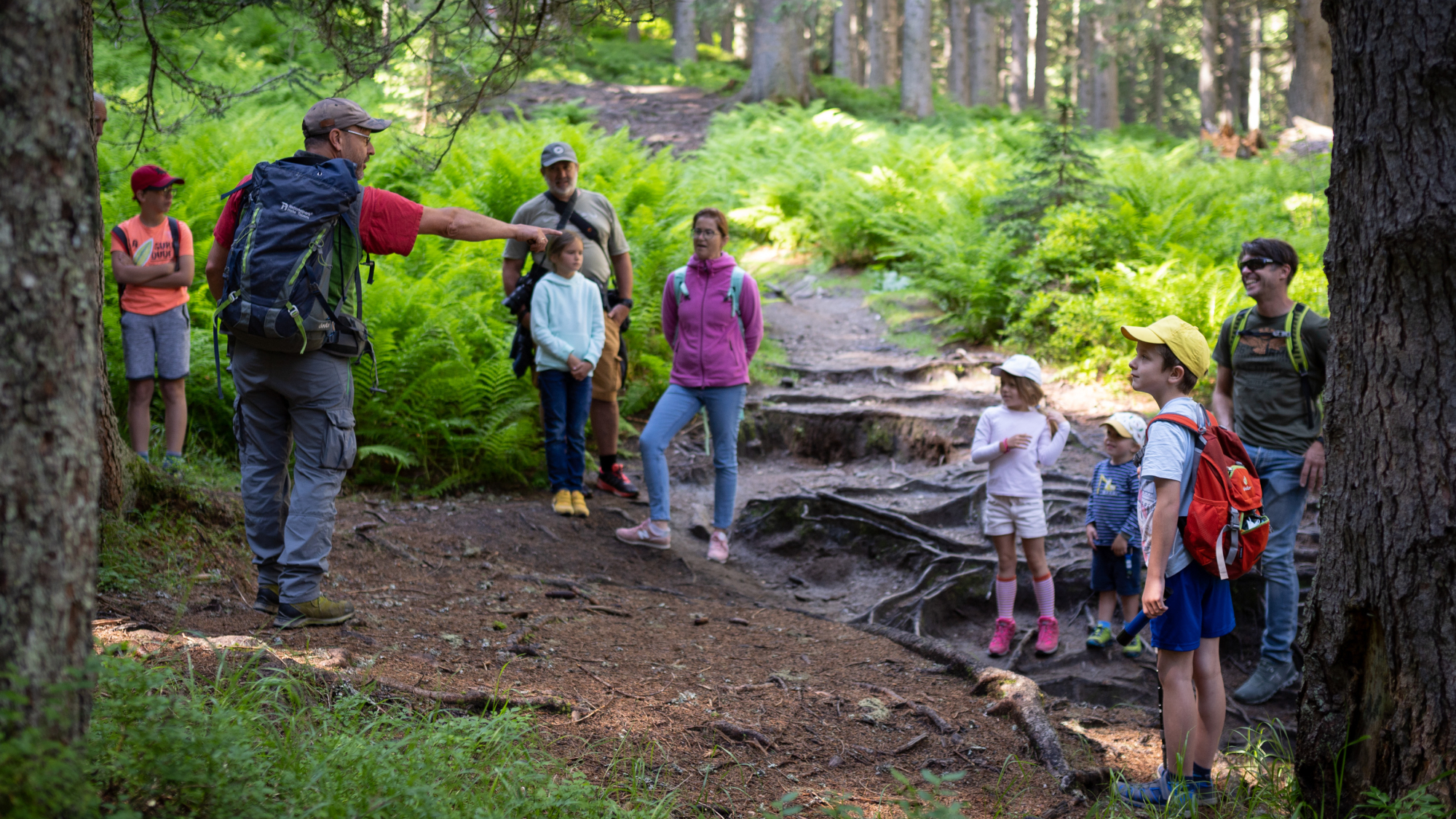 Familienwanderung