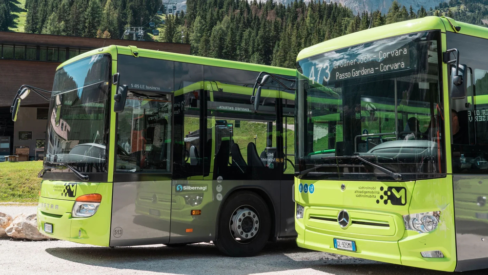 10 neue Hybridbusse für Val Gardena/Gröden