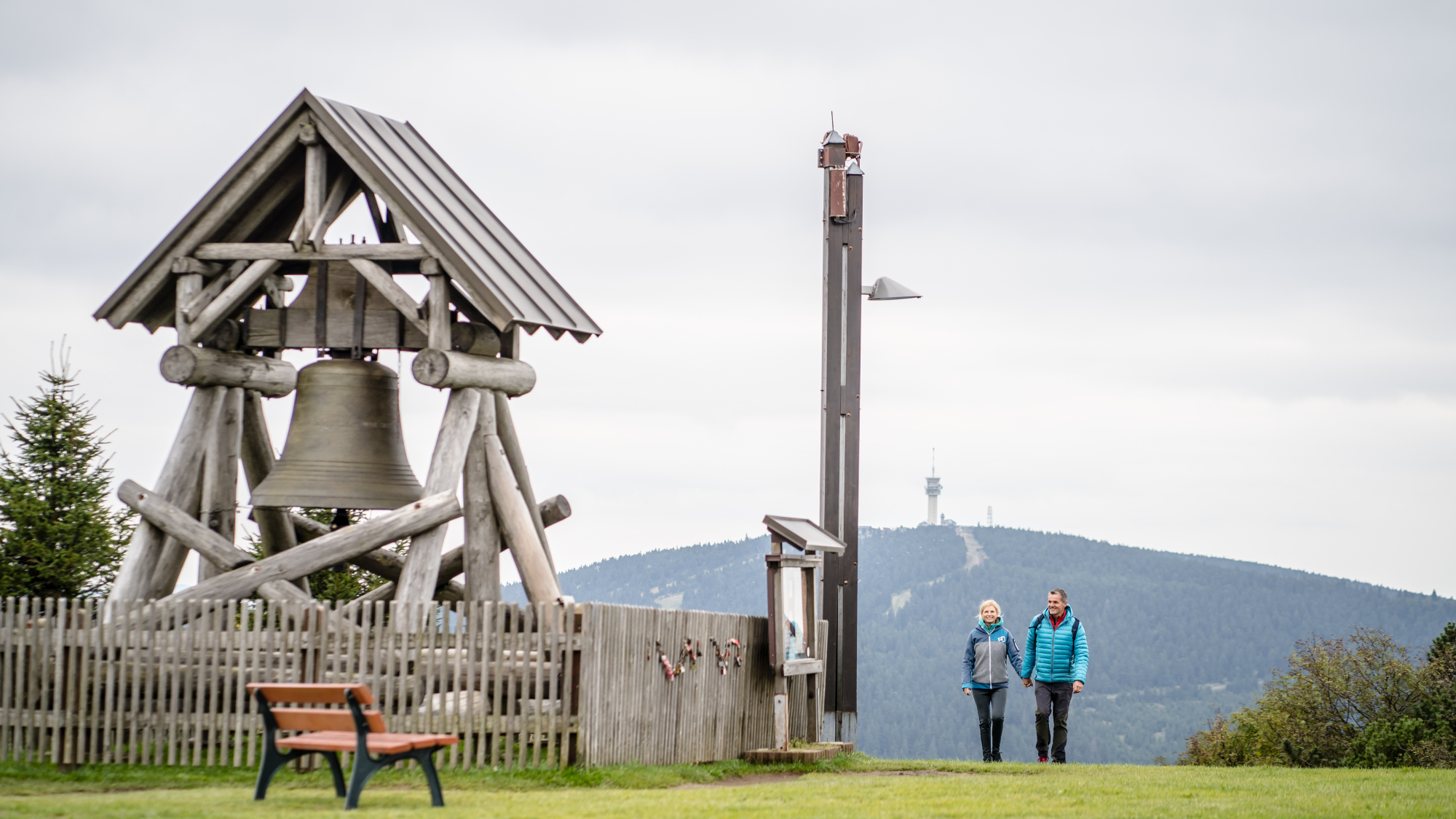 Auf dem Kammweg bei Oberwiesenthal