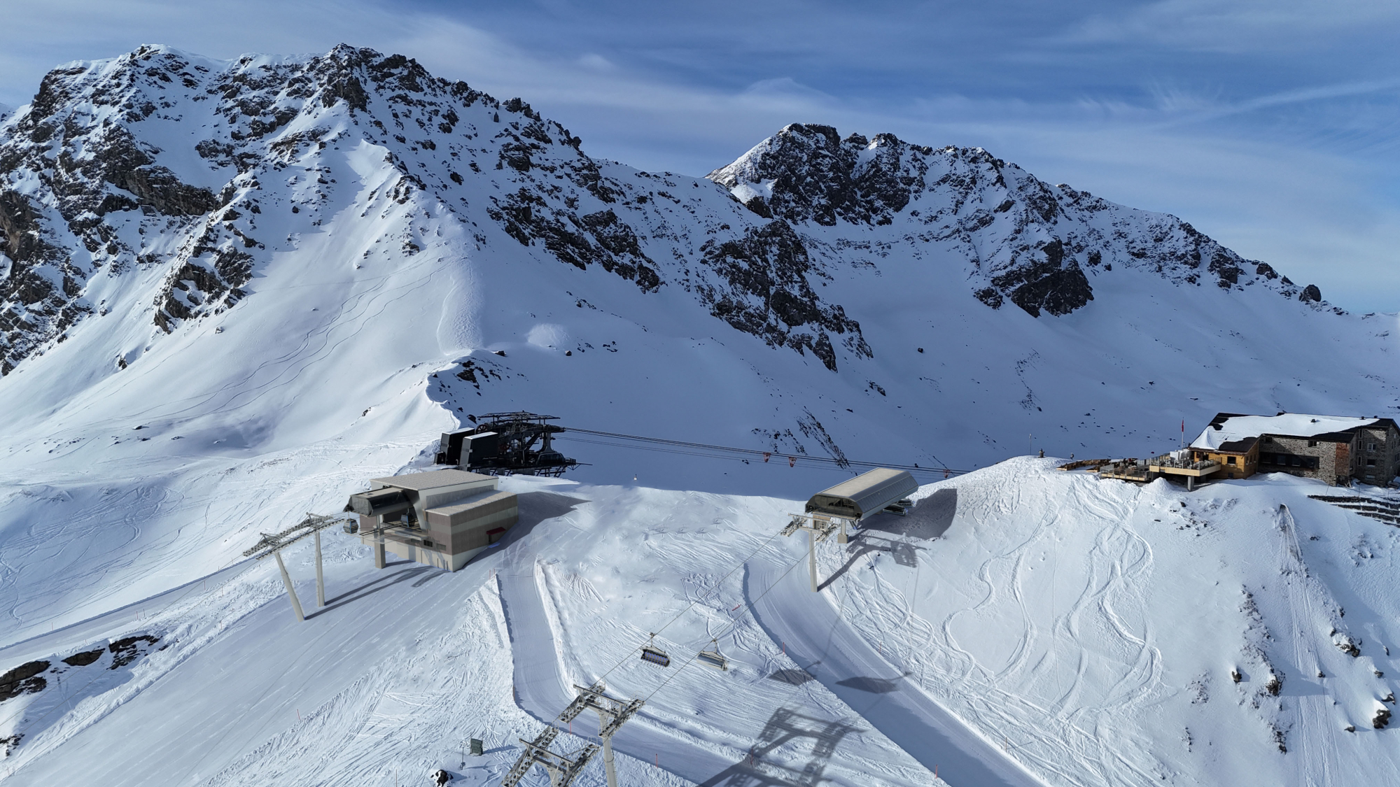 Visualisierung Hörnli Berg mit Station 10er-GB und 8er-SB