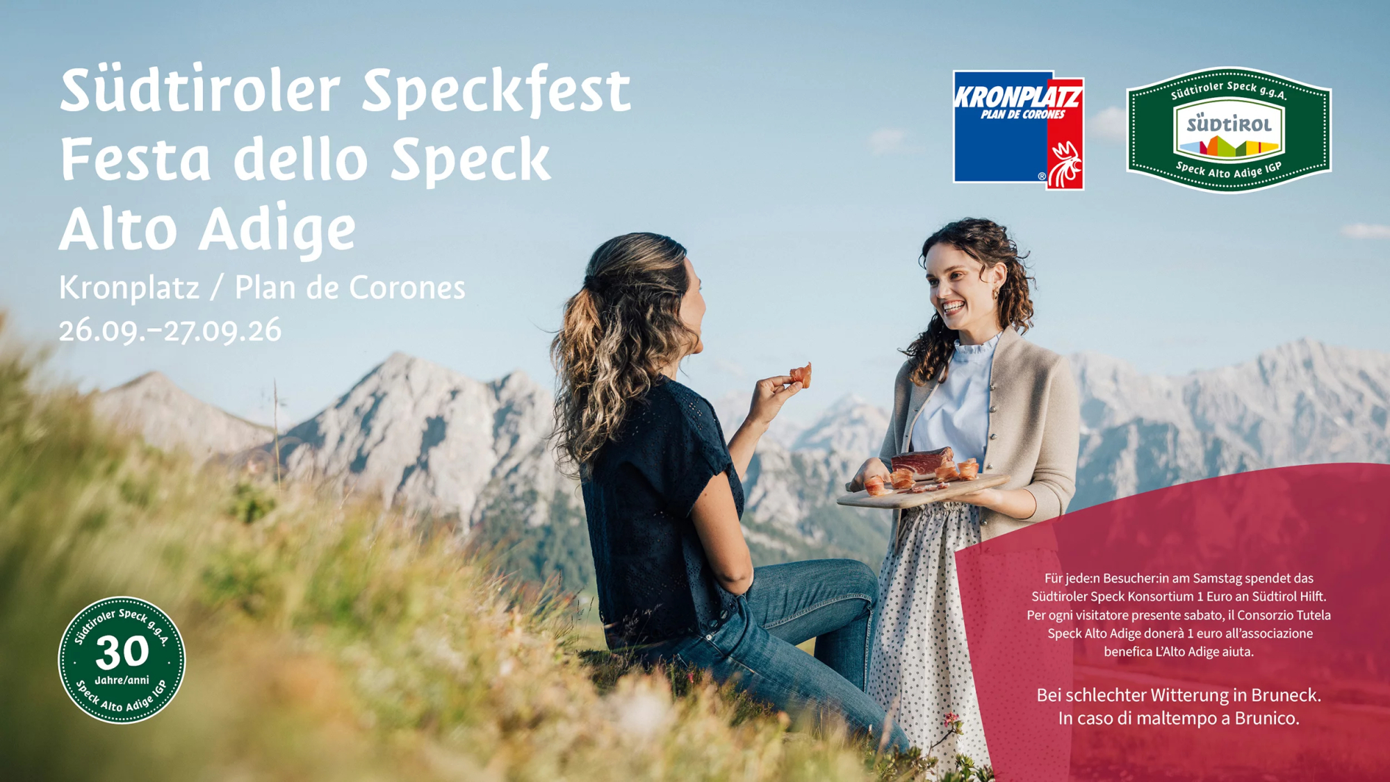 Südtiroler Speckfest am Kronplatz