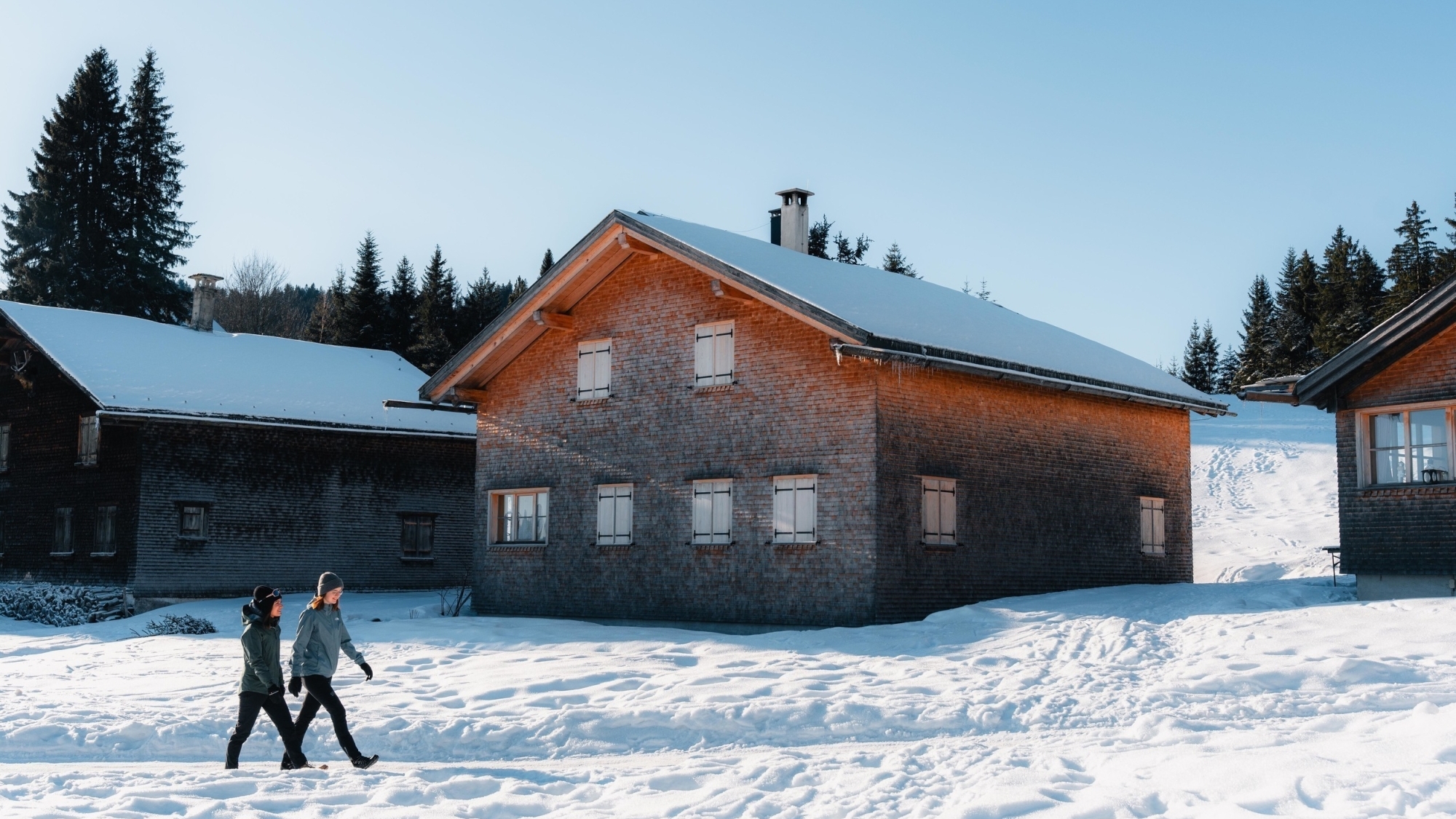 Winterwandern am Bödele im Bregenzerwald