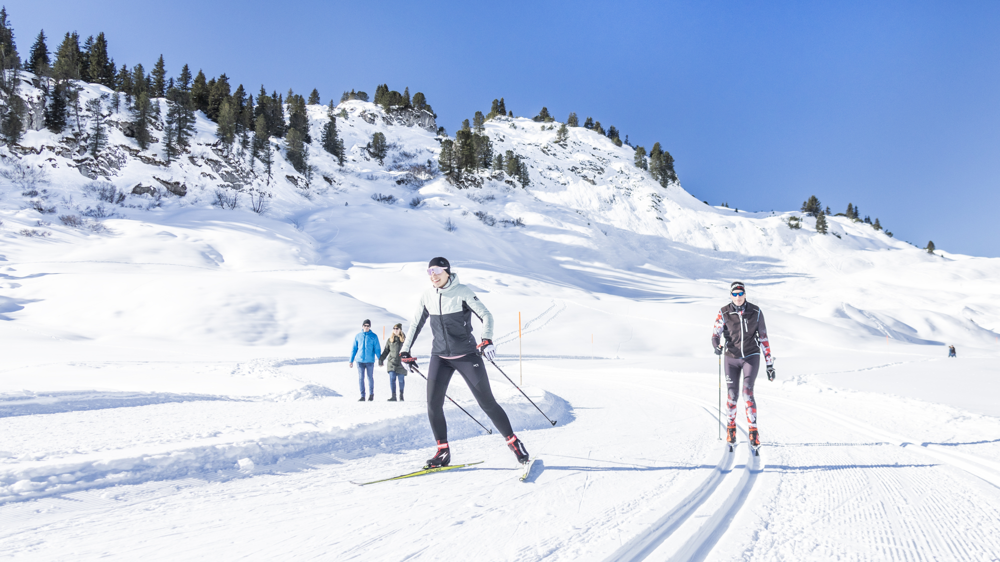Winterwandern und Langlaufen in Warth-Schröcken 