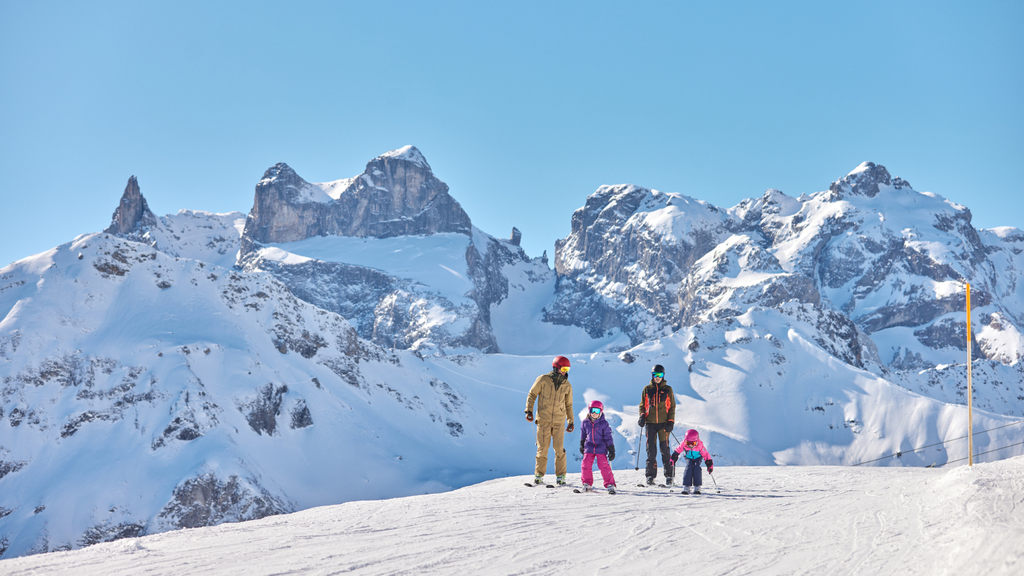 Familienskigebiet am Golm im Montafon