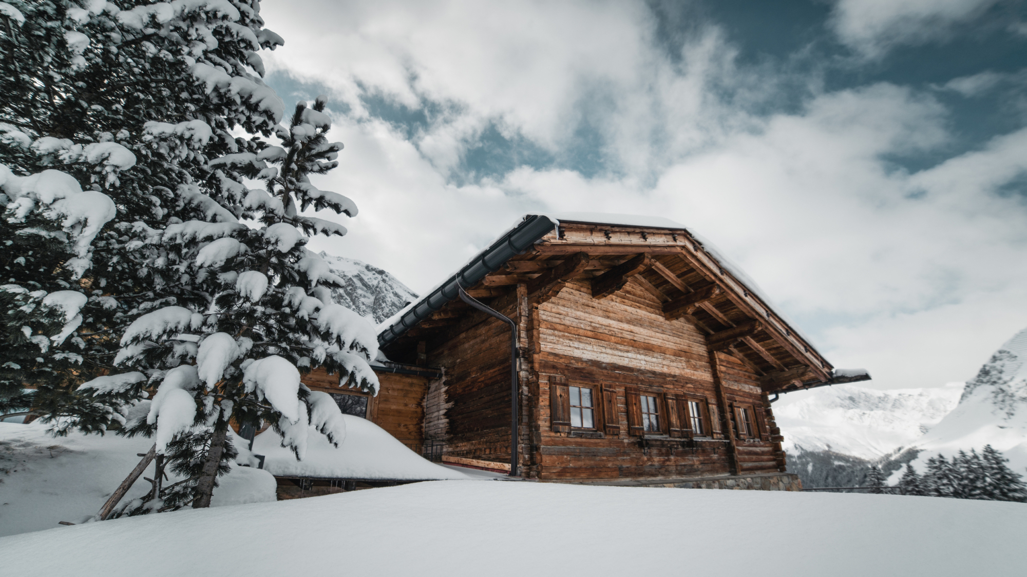 Winterlandschaft im Zillertal
