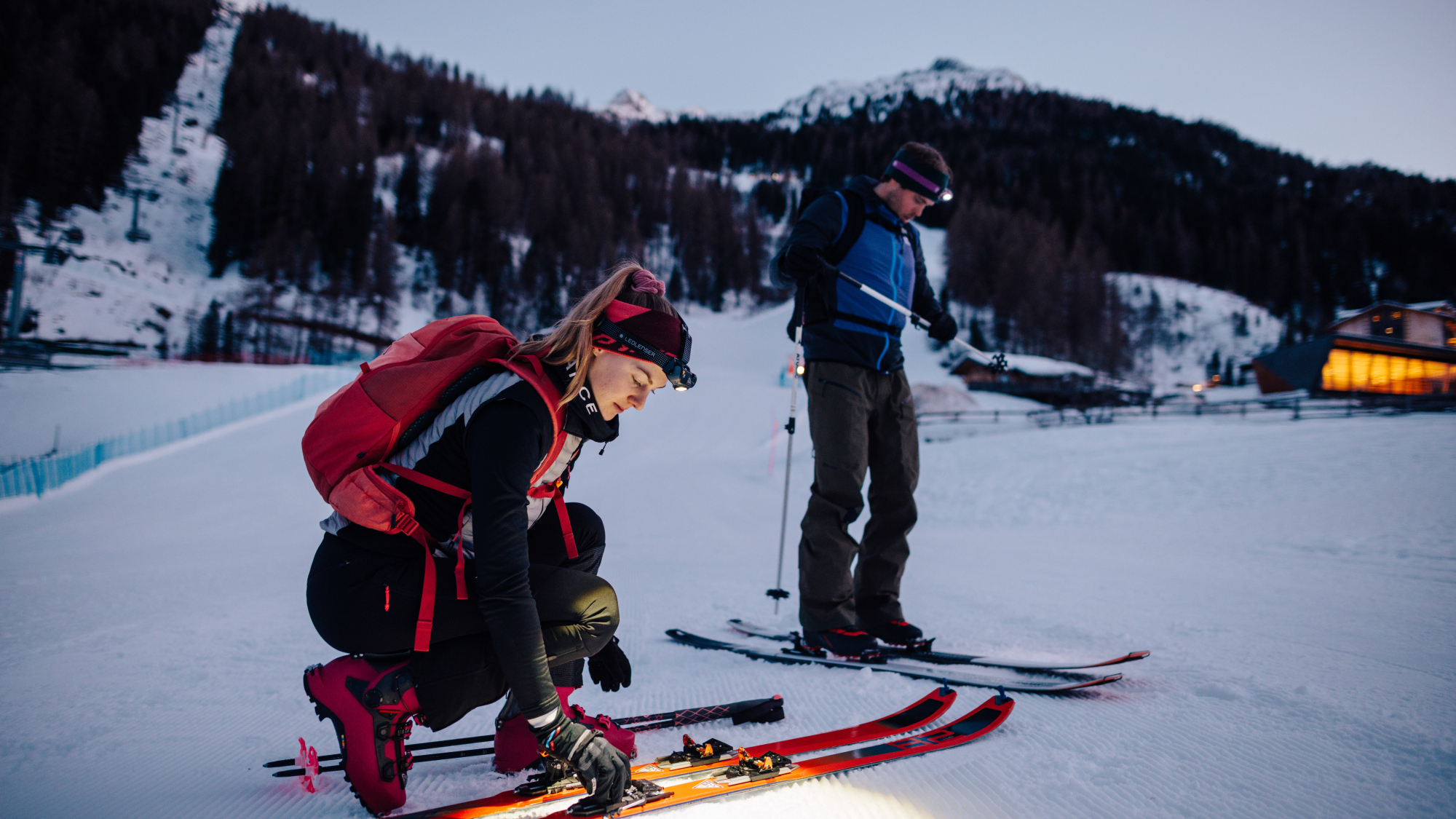 Die Piste kann jeden Mittwoch Abend von Skitourengehern genutzt werden