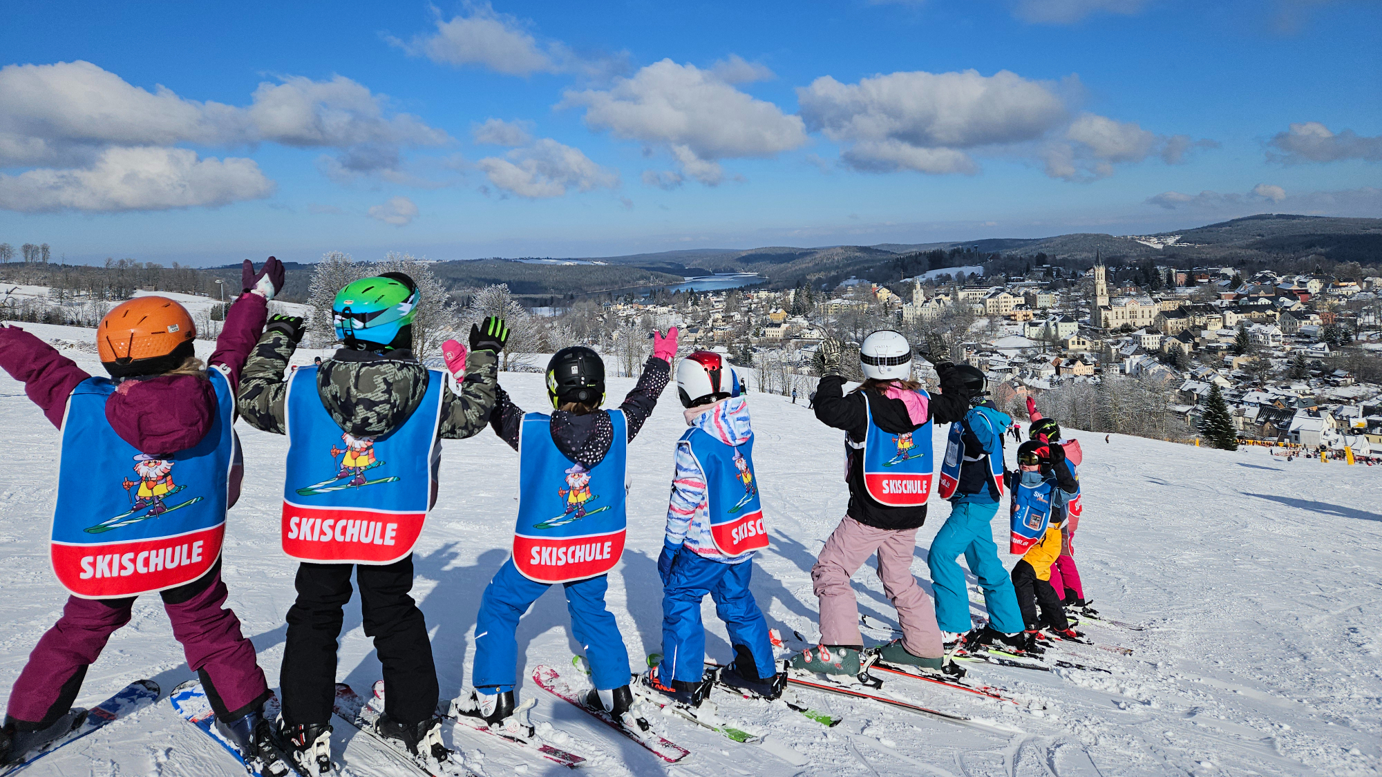 Skifahren lernen im Erzgebirge