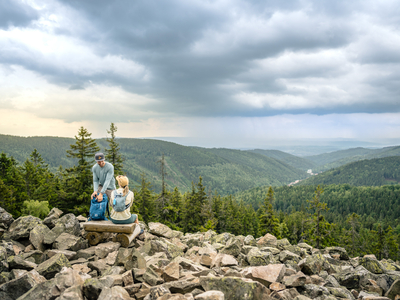 Wandern im Erzgebirge: Kammweg