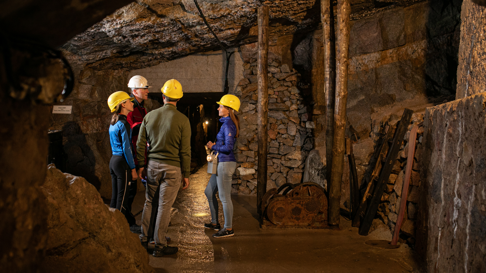 Geschichte & Tradition erfahren im Besucherbergwerk