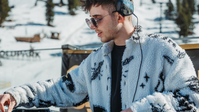 Alpha Visuals beim Golden Mountain Beats