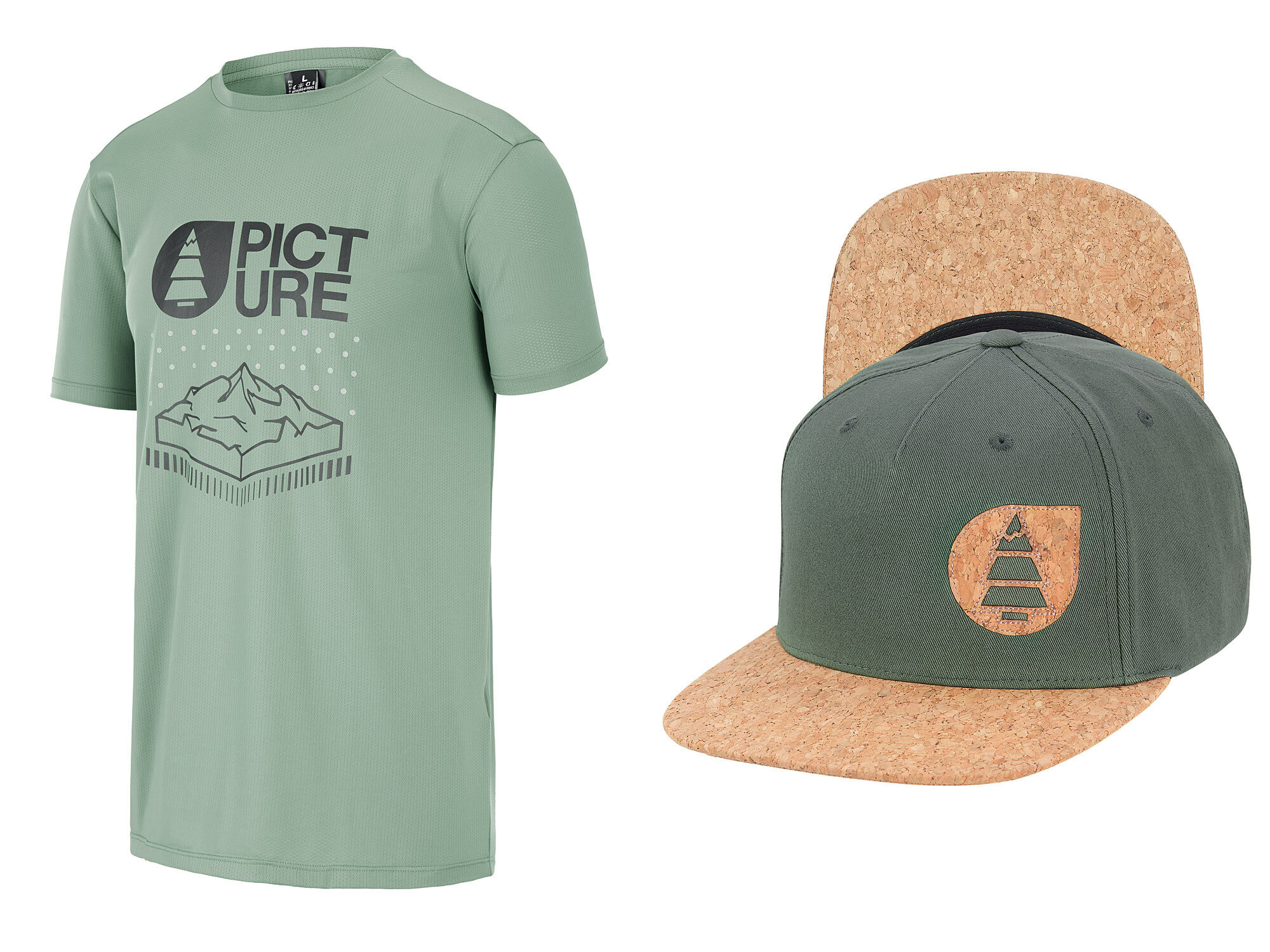 Travis Tech Tee und Narrow Cap von Picture Organic Clothing