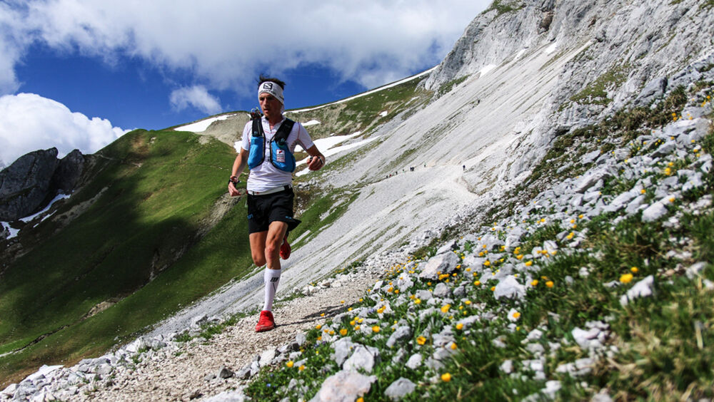 Teilnehmer beim Zugspitz Ultratrail