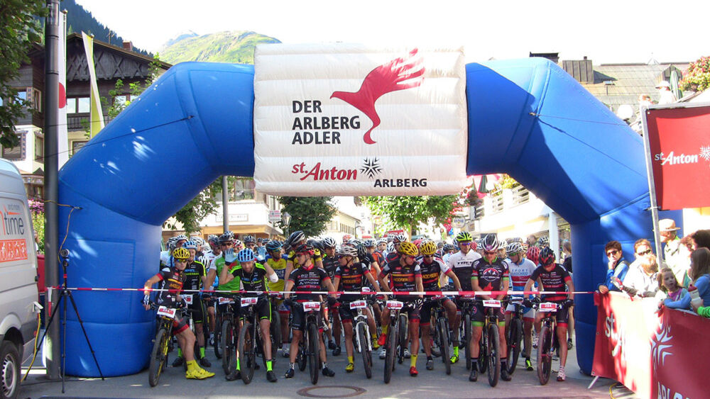 Start zum Bike-Marathon