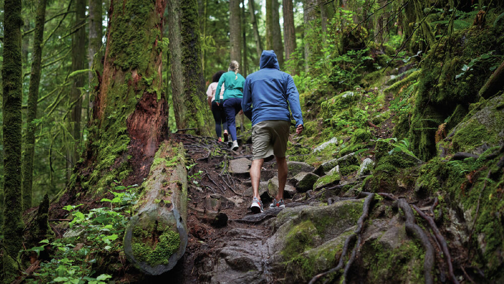 Wanderung mit dem SH/FT Breeze von Columbia