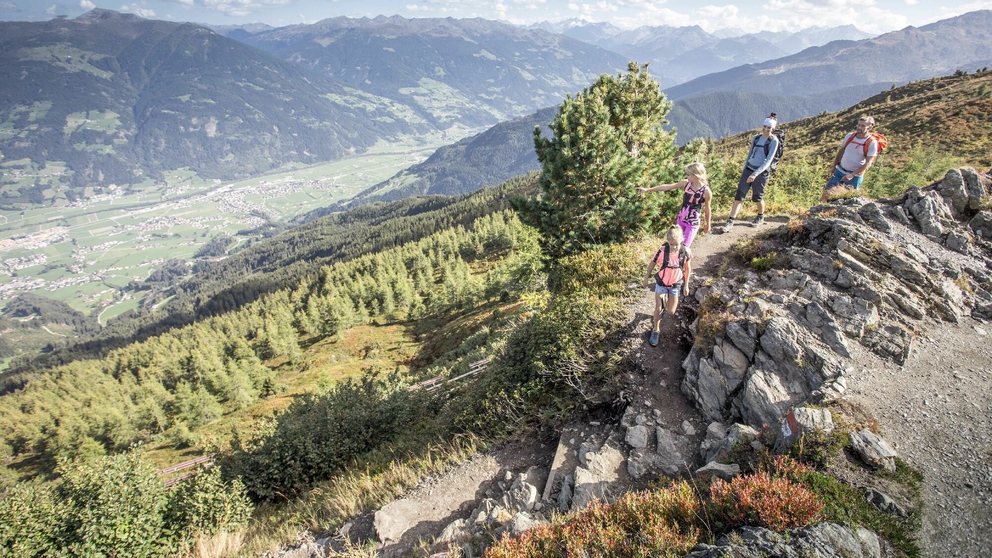 Wandern am Spieljoch