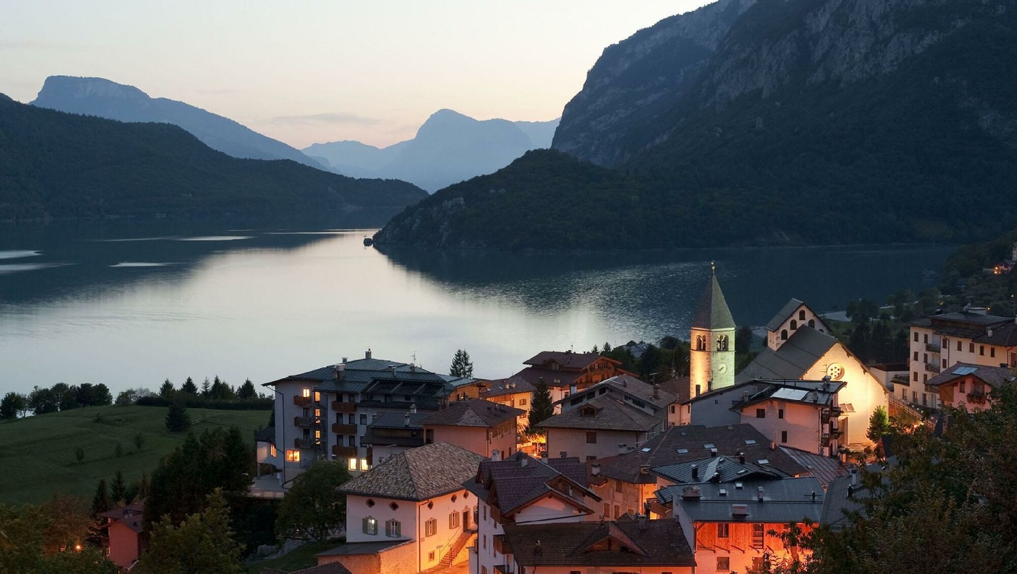 Abendstimmung am Molvenosee