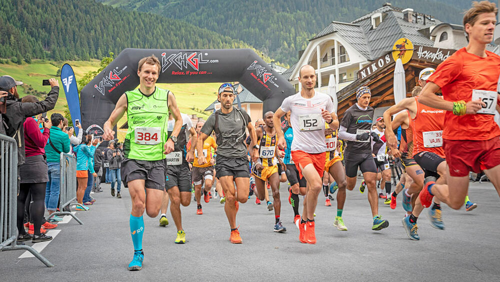Auf dem Silvrettaplatz in Ischgl wird gestartet