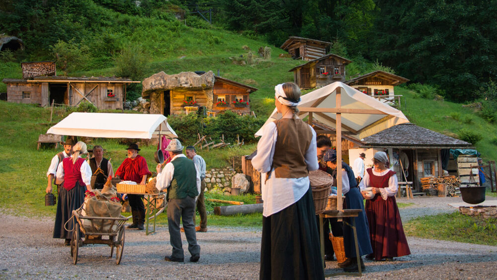 Schauspieler bei den Sagenfestspielen Montafon