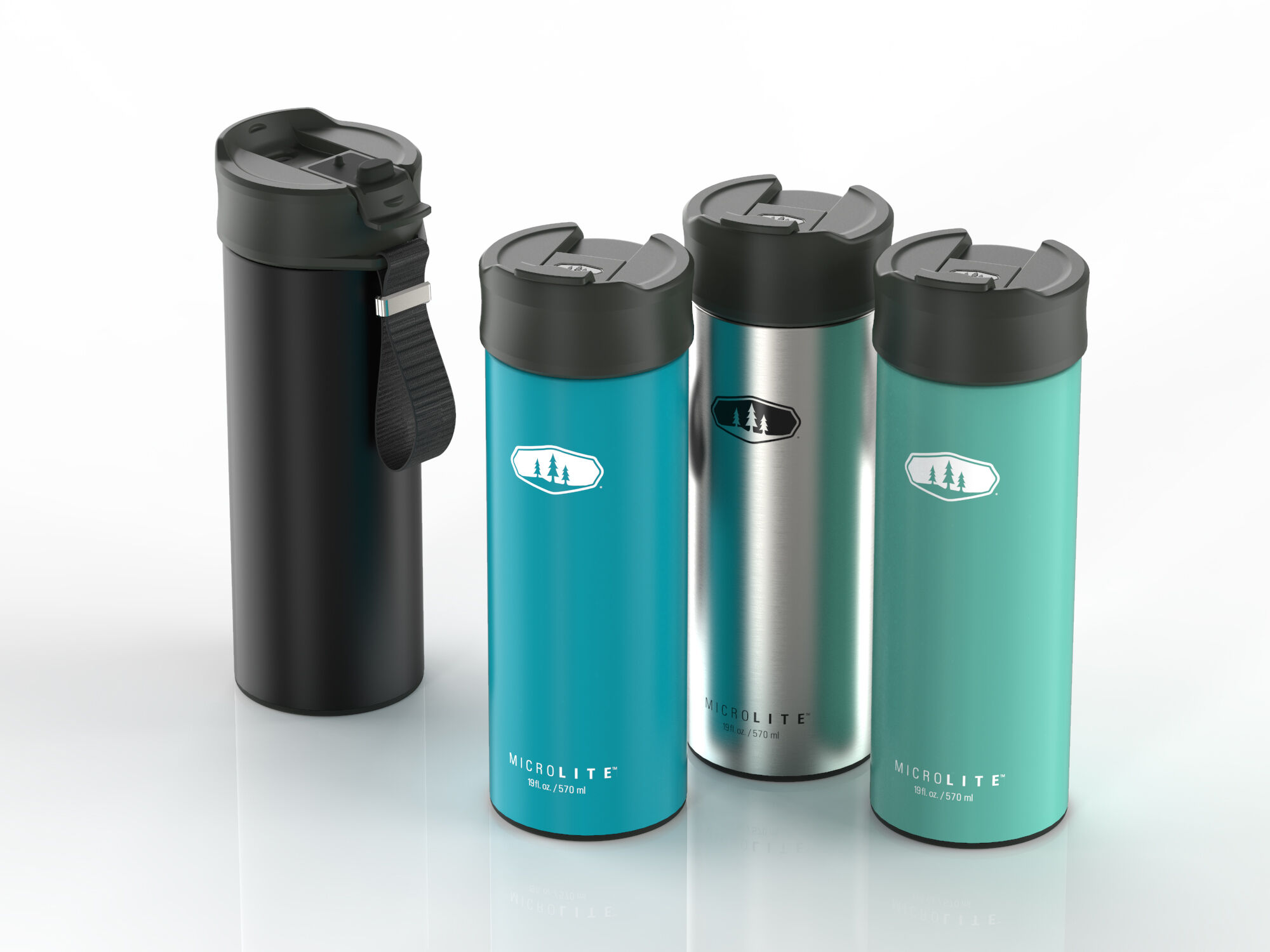 Isolierflasche Microlite 570 von GSI Outdoors