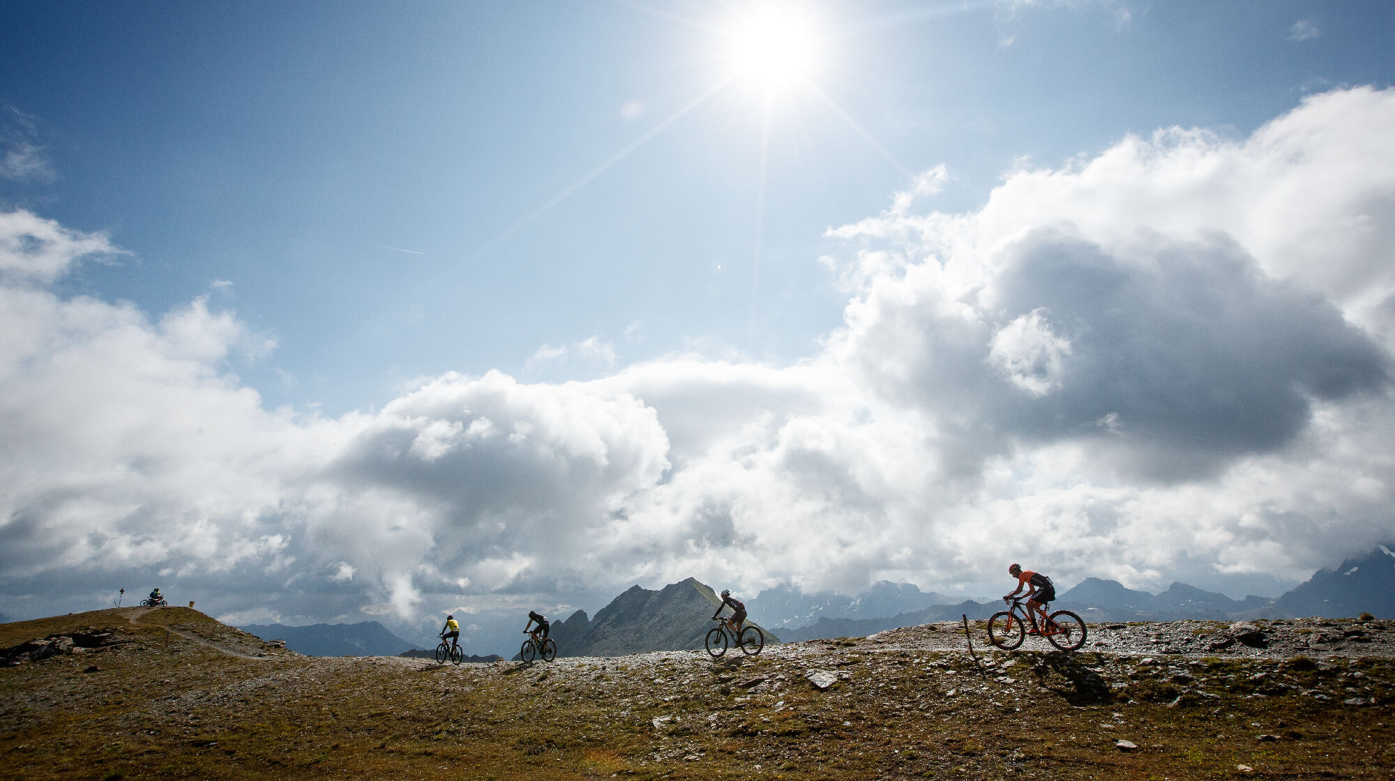 Spektakuläre Aussichten beim Ischgl Ironbike