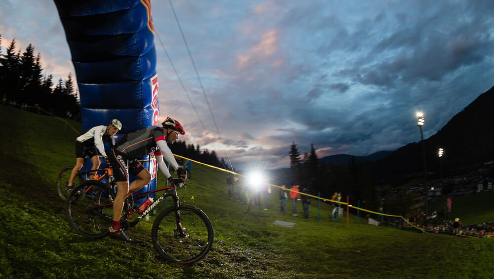 Fahrer bei der Bike Night Flachau
